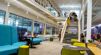 interior of the New Academic Building
